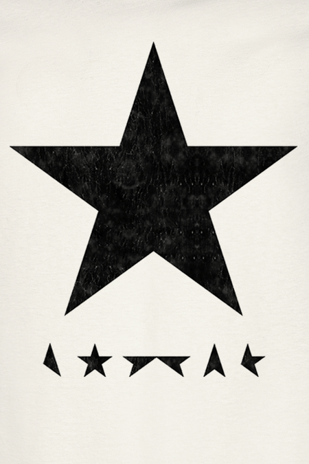 T-Shirt Manches courtes  de David Bowie - Amplified Collection - Black Star - S à XXL - pour Homme - blanc cassé - David Bowie - View 2