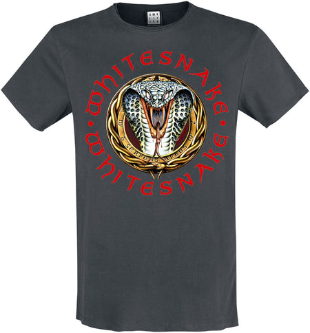 T-Shirt Manches courtes  de Whitesnake - Amplified Collection - Donnington Snake - S à XXL - pour Homme - anthracite - Whitesnake