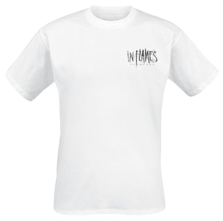 T-Shirt Manches courtes  de In Flames - Foregone Distressed Logo - S à 3XL - pour Homme - blanc - In Flames