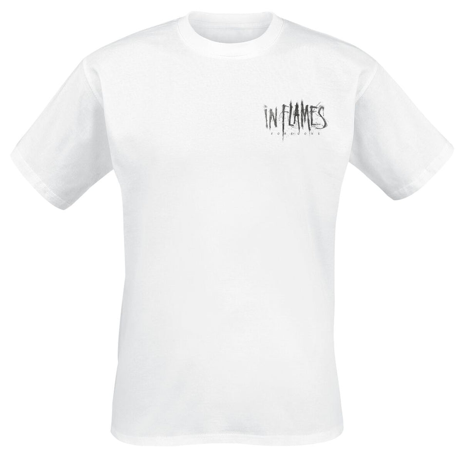 T-Shirt Manches courtes  de In Flames - Foregone Distressed Logo - S à 3XL - pour Homme - blanc - In Flames