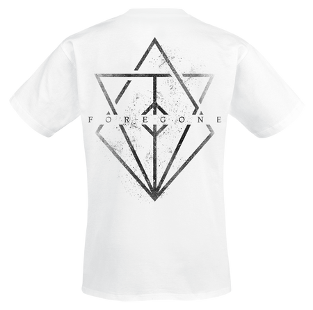 T-Shirt Manches courtes  de In Flames - Foregone Distressed Logo - S à 3XL - pour Homme - blanc - In Flames - View 2