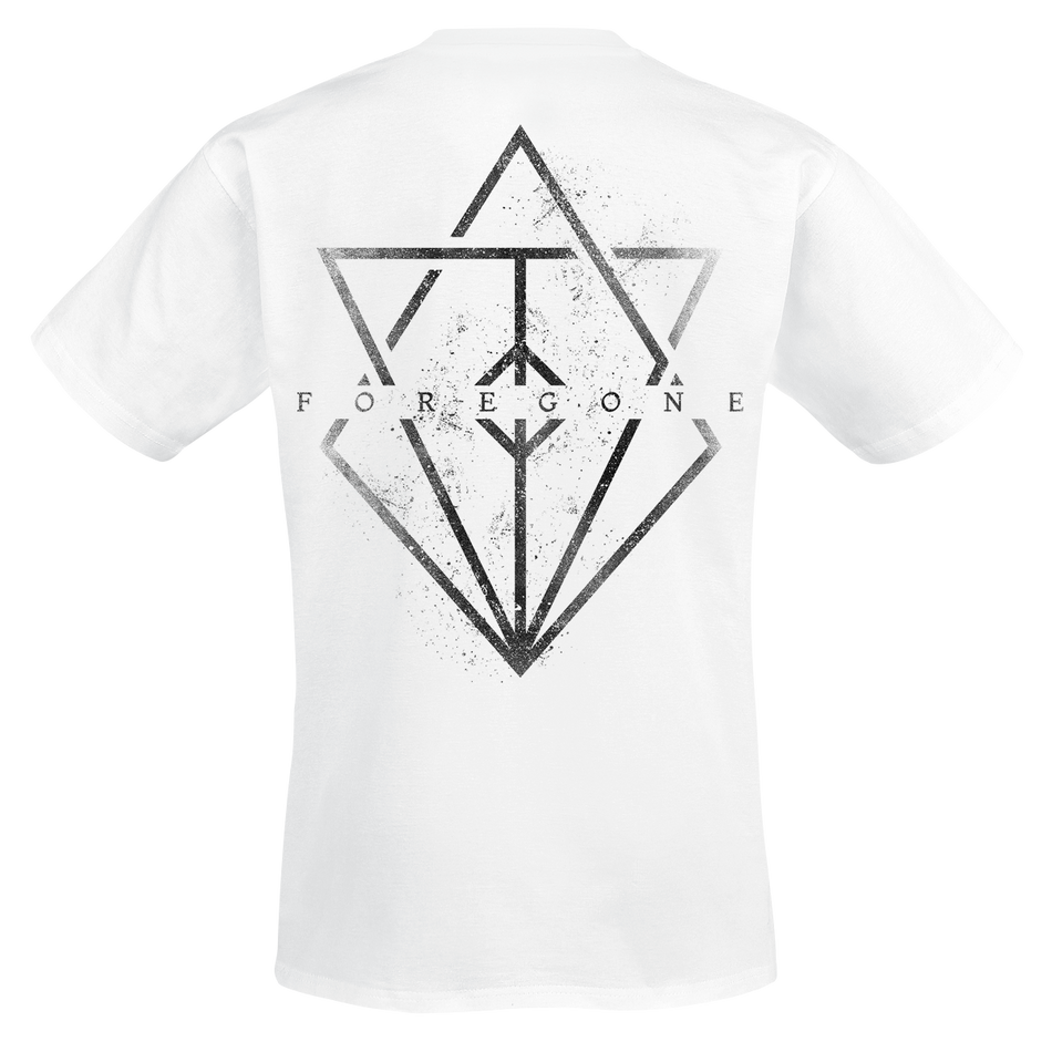 T-Shirt Manches courtes  de In Flames - Foregone Distressed Logo - S à 3XL - pour Homme - blanc - In Flames - View 2