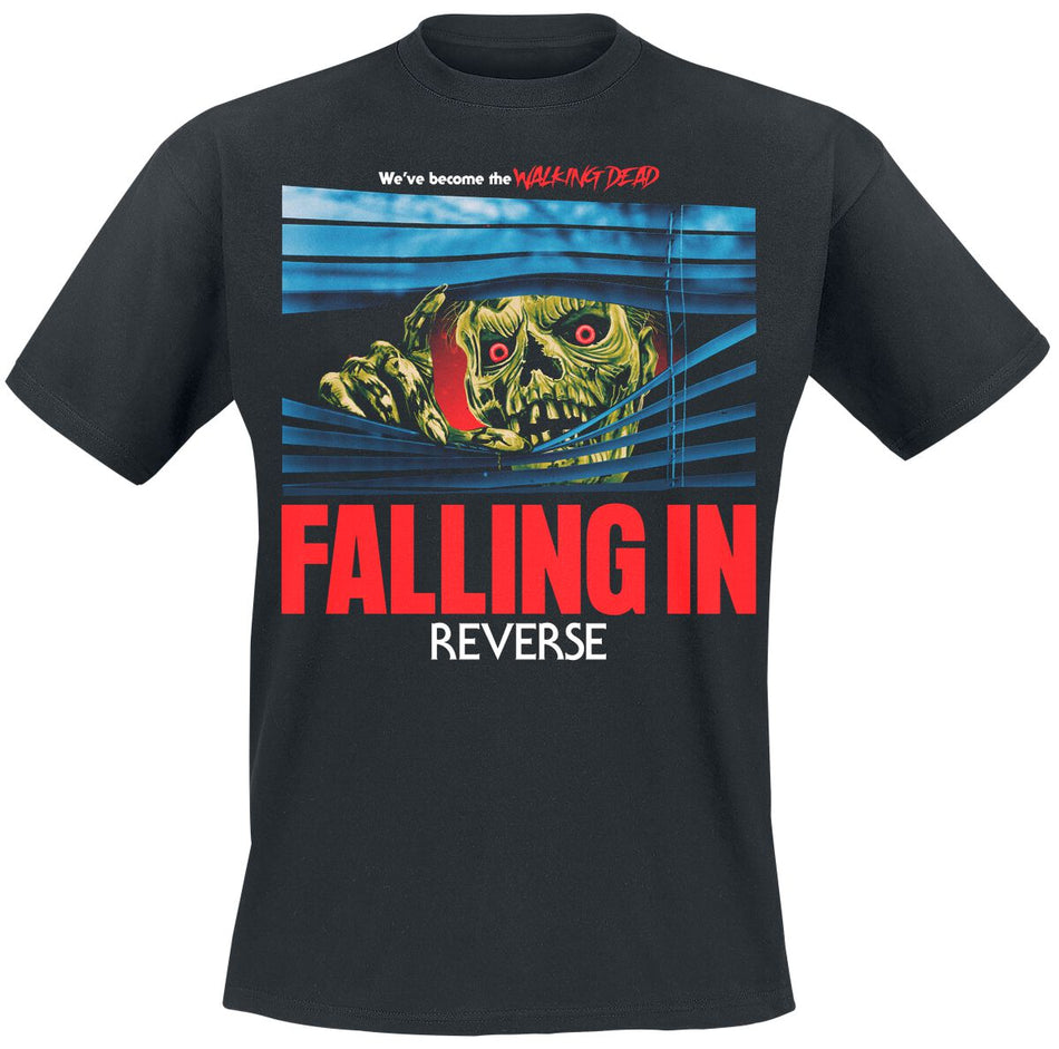 T-Shirt Manches courtes  de Falling In Reverse - Walking Dead - S à 4XL - pour Homme - noir - Falling In Reverse
