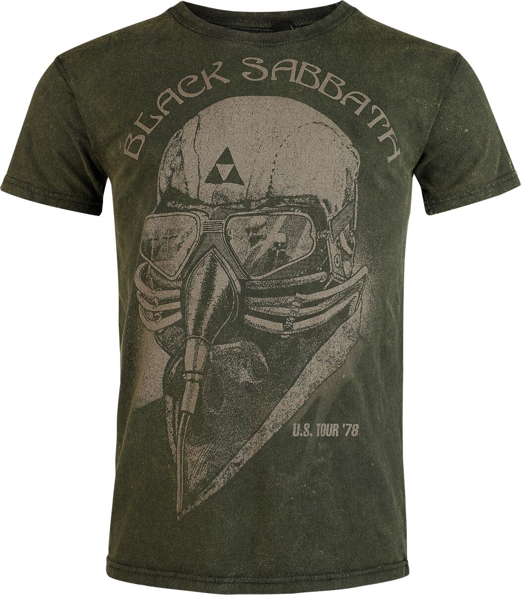 T-Shirt Manches courtes  de Black Sabbath - US Tour 78 - S à 4XL - pour Homme - multicolore - Black Sabbath