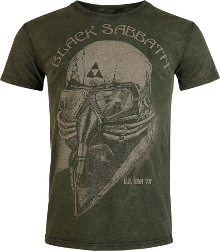 T-Shirt Manches courtes  de Black Sabbath - US Tour 78 - S à 4XL - pour Homme - multicolore - Black Sabbath