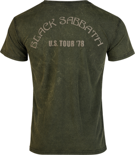 T-Shirt Manches courtes  de Black Sabbath - US Tour 78 - S à 4XL - pour Homme - multicolore - Black Sabbath - View 2