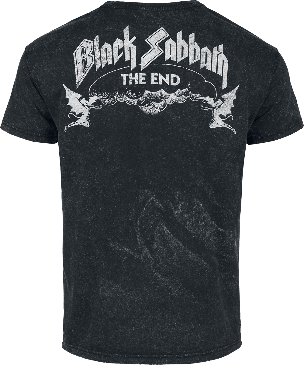 T-Shirt Manches courtes  de Black Sabbath - The End - S à 4XL - pour Homme - multicolore - Black Sabbath - View 2