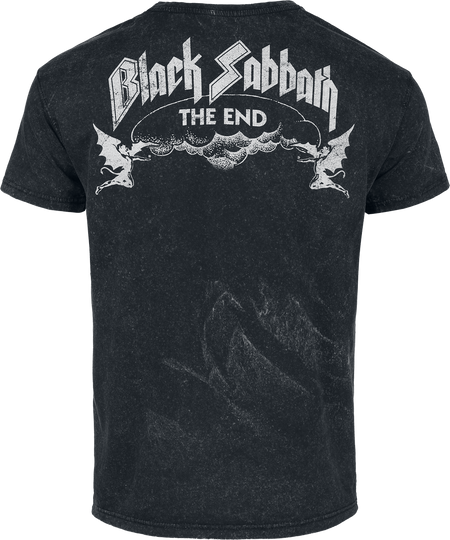 T-Shirt Manches courtes  de Black Sabbath - The End - S à 4XL - pour Homme - multicolore - Black Sabbath - View 2