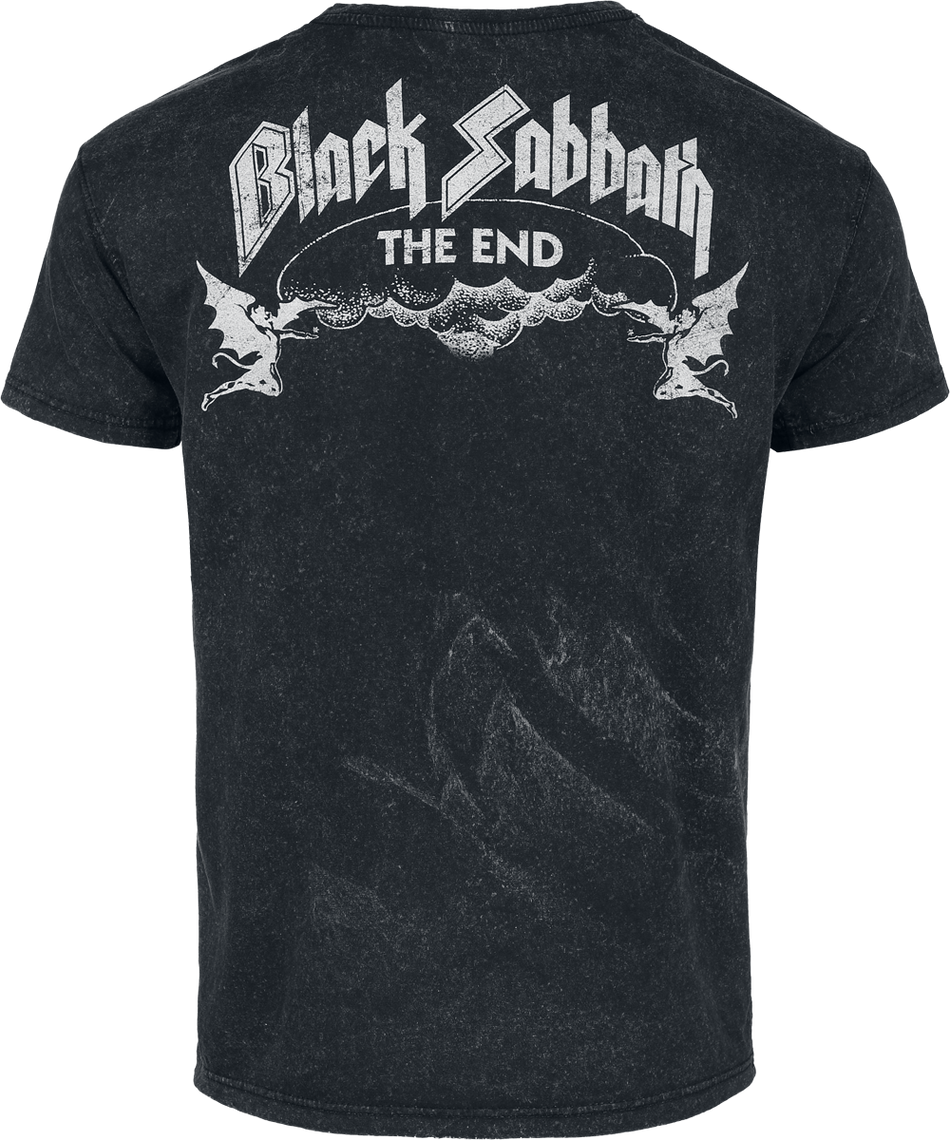 T-Shirt Manches courtes  de Black Sabbath - The End - S à 4XL - pour Homme - multicolore - Black Sabbath - View 2