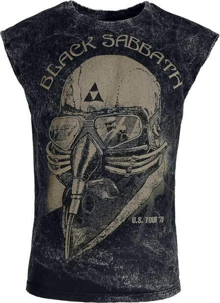 Débardeur  de Black Sabbath - US Tour 78 - S à XXL - pour Homme - multicolore - Black Sabbath