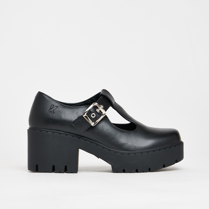 Talons hauts Rockabilly de KOI - Kazuki Switch Mary Janes - EU36 à EU41 - pour Femme - noir - KOI - View 2