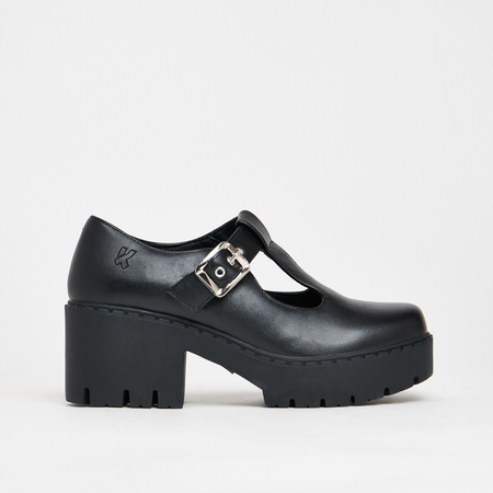 Talons hauts Rockabilly de KOI - Kazuki Switch Mary Janes - EU36 à EU41 - pour Femme - noir - KOI - View 2