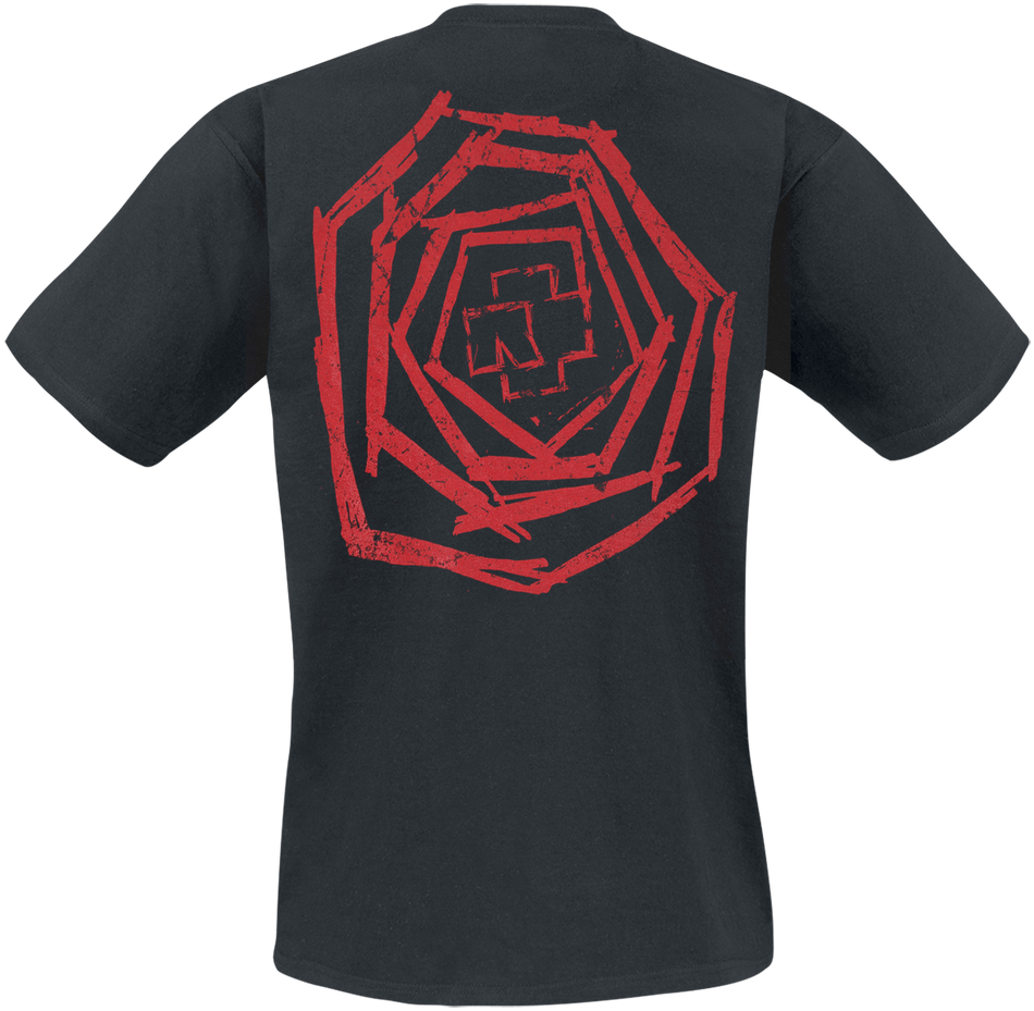 T-Shirt Manches courtes  de Rammstein - Schwarzer Mann - S à 5XL - pour Homme - noir - Rammstein - View 2