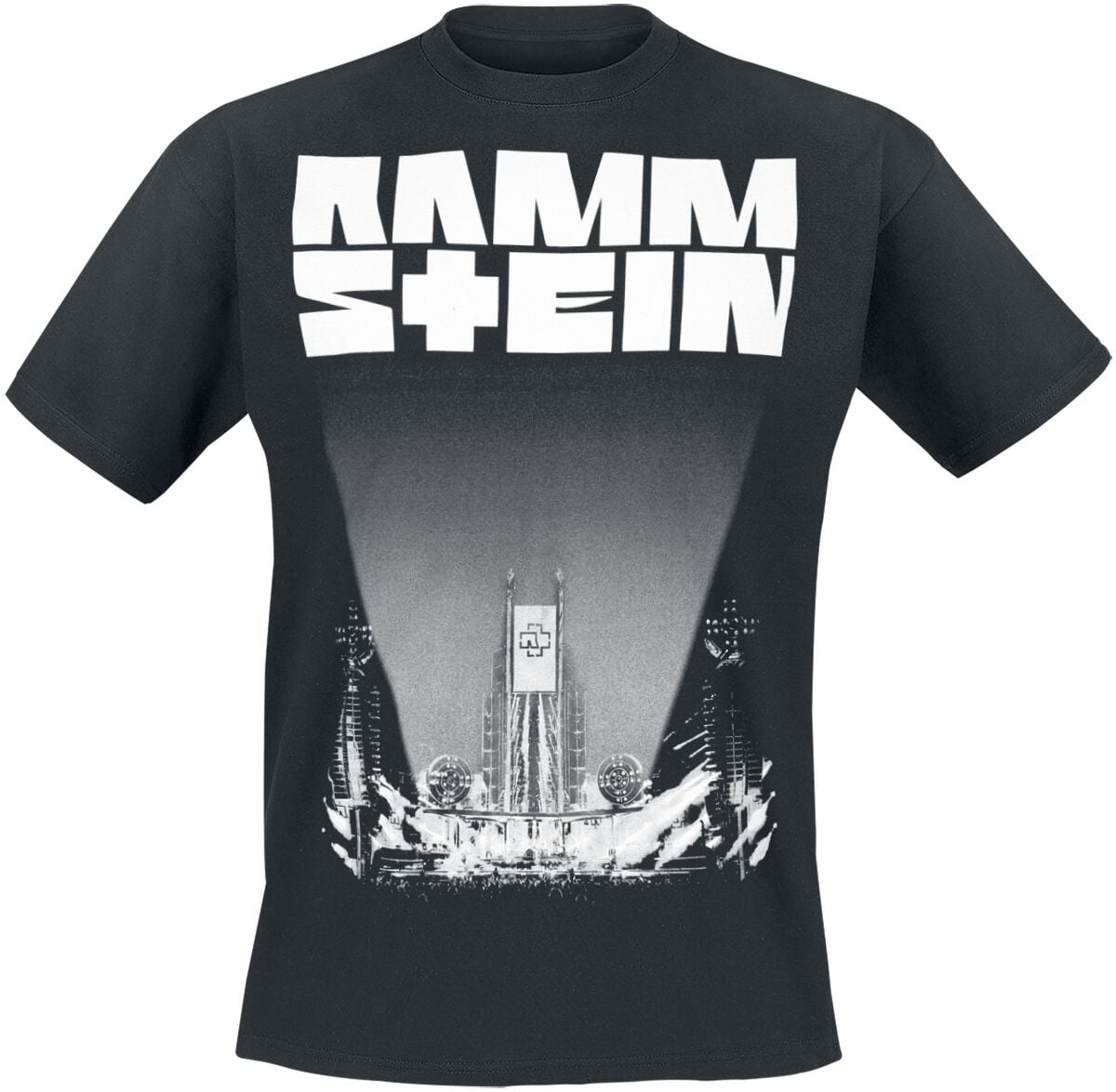T-Shirt Manches courtes  de Rammstein - Bühne - S à 5XL - pour Homme - noir - Rammstein