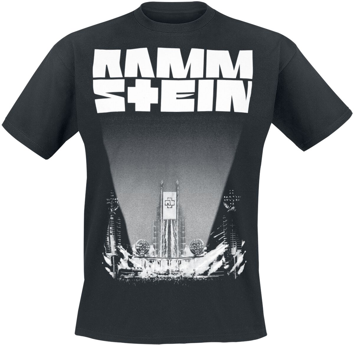 T-Shirt Manches courtes  de Rammstein - Bühne - S à 5XL - pour Homme - noir - Rammstein