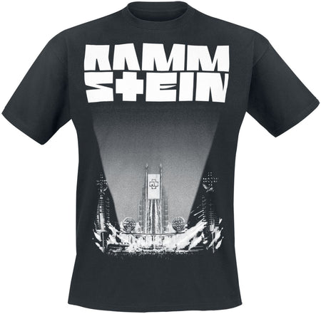 T-Shirt Manches courtes  de Rammstein - Bühne - S à 5XL - pour Homme - noir - Rammstein