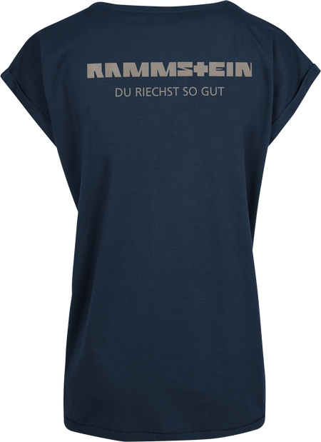 T-Shirt Manches courtes  de Rammstein - Wahnsinn - XS à L - pour Femme - marine - Rammstein - View 2