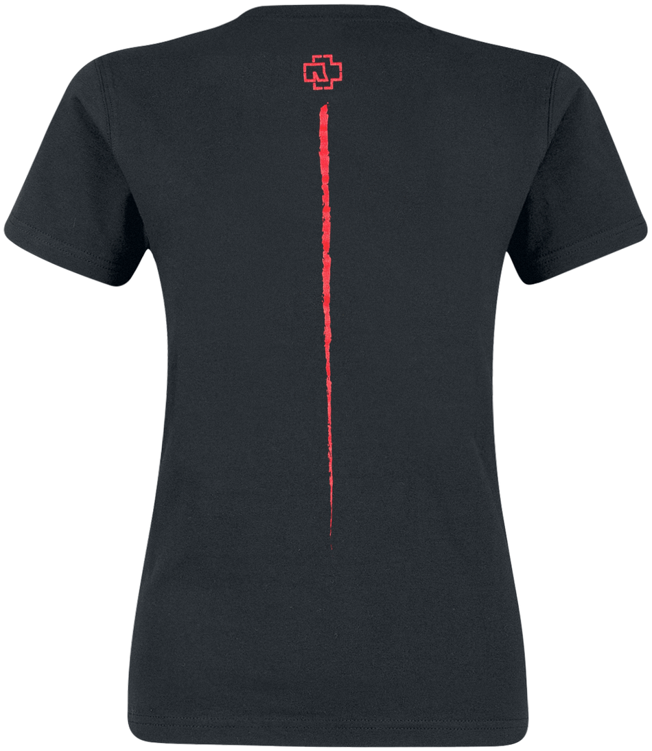 T-Shirt Manches courtes  de Rammstein - Zeig Dich - S à XXL - pour Femme - noir - Rammstein - View 2