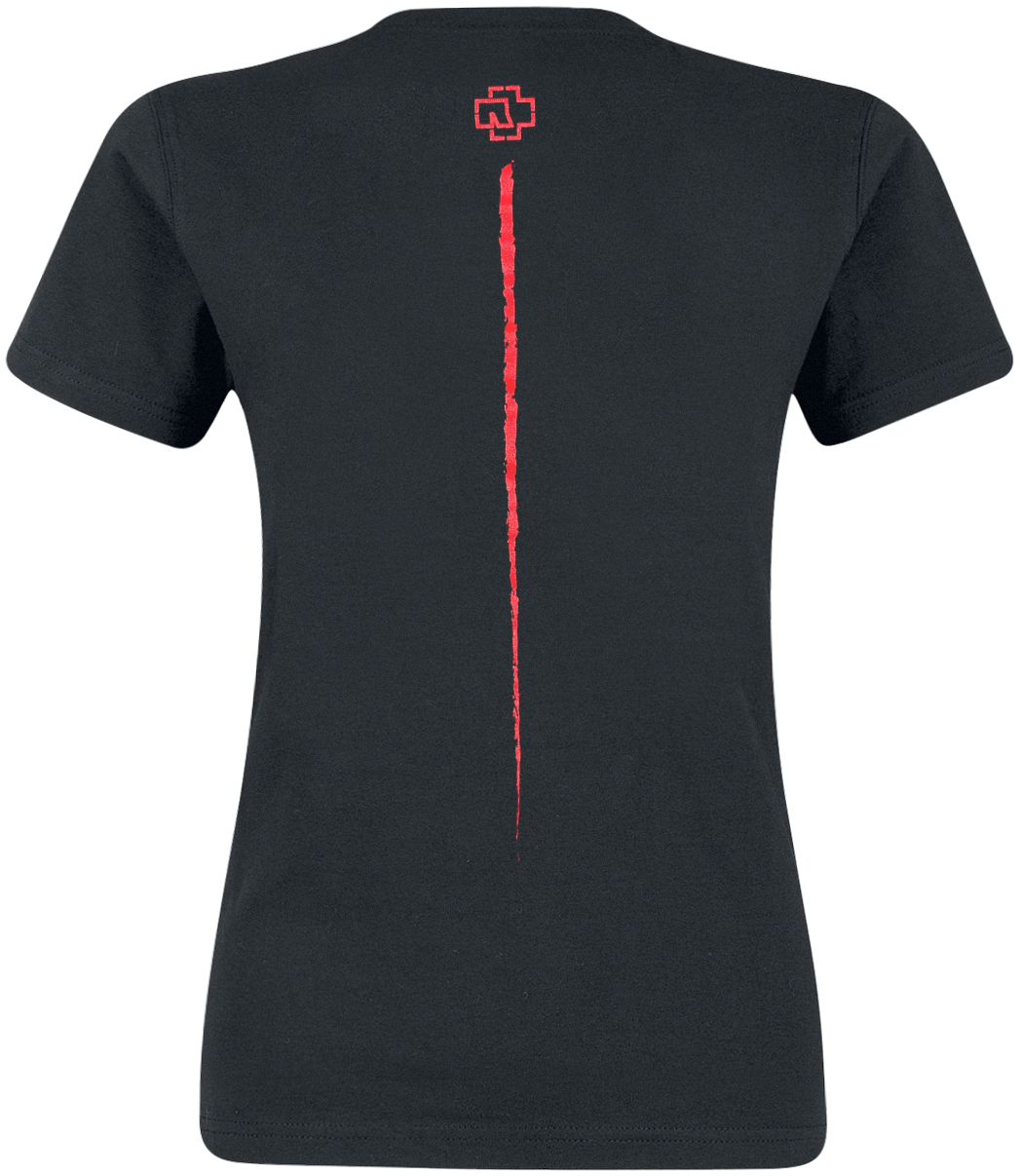 T-Shirt Manches courtes  de Rammstein - Zeig Dich - S à XXL - pour Femme - noir - Rammstein - View 2
