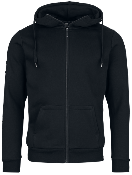 Sweat-shirt zippé à capuche  de Rammstein - Reih Dich Ein - S à XL - pour Homme - noir - Rammstein - View 2