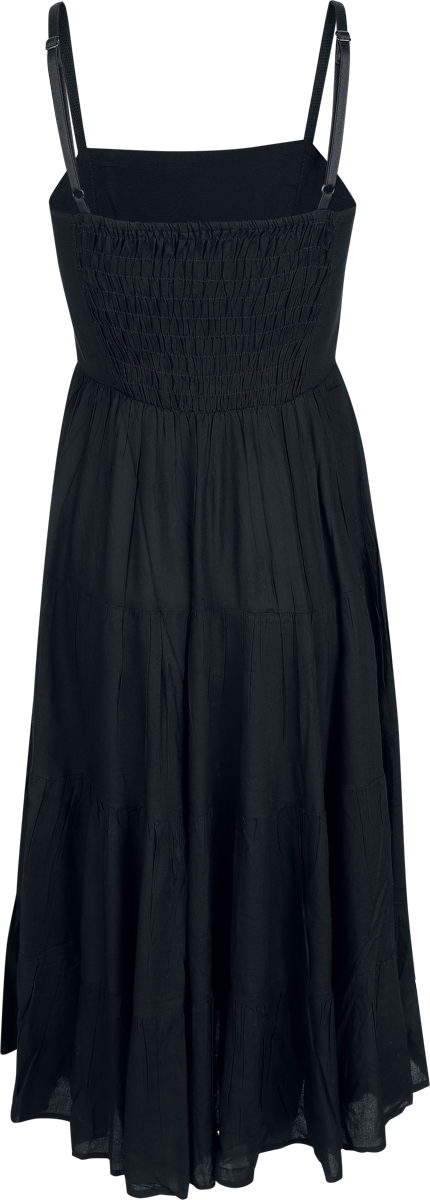 Robe mi-longue  de Black Premium by EMP - S à XXL - pour Femme - noir - Black Premium by EMP - View 2