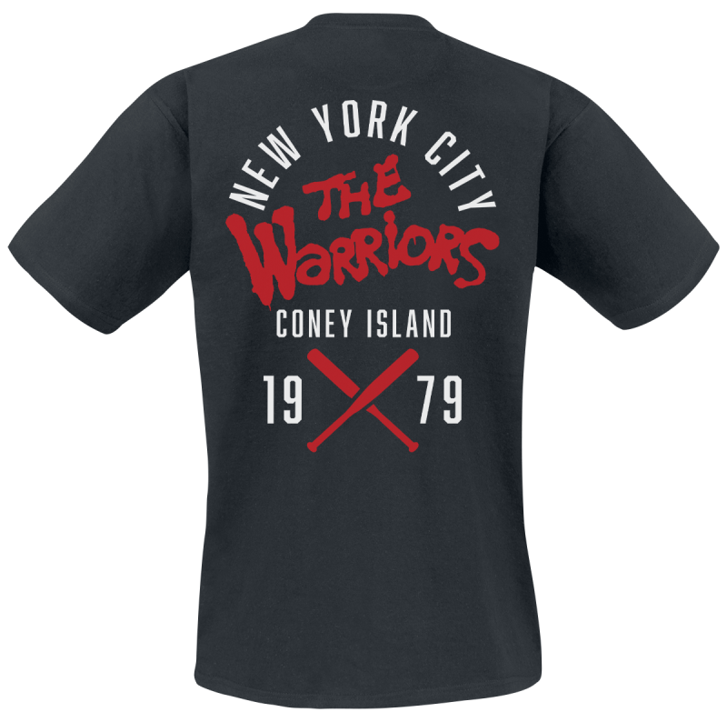 T-Shirt Manches courtes  de The Warriors - Coney Island - S à XXL - pour Homme - noir - The Warriors - View 2