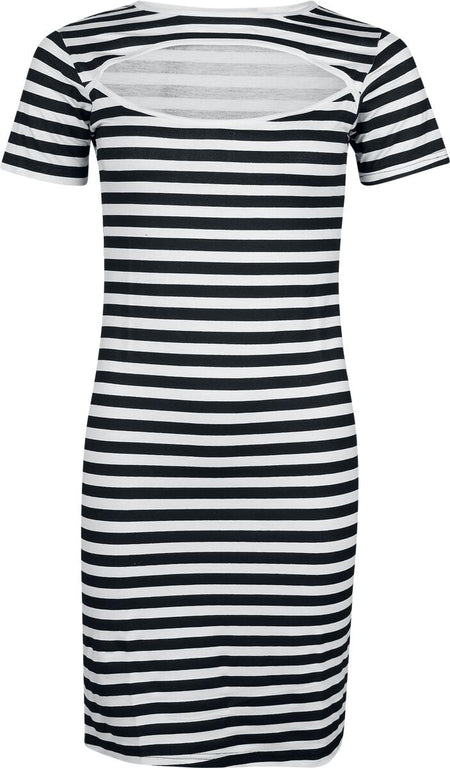 Robe courte  de RED by EMP - S à XXL - pour Femme - noir/blanc - RED by EMP
