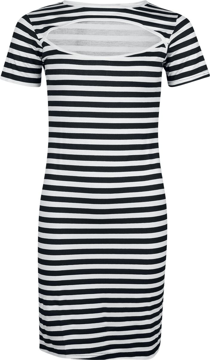 Robe courte  de RED by EMP - S à XXL - pour Femme - noir/blanc - RED by EMP