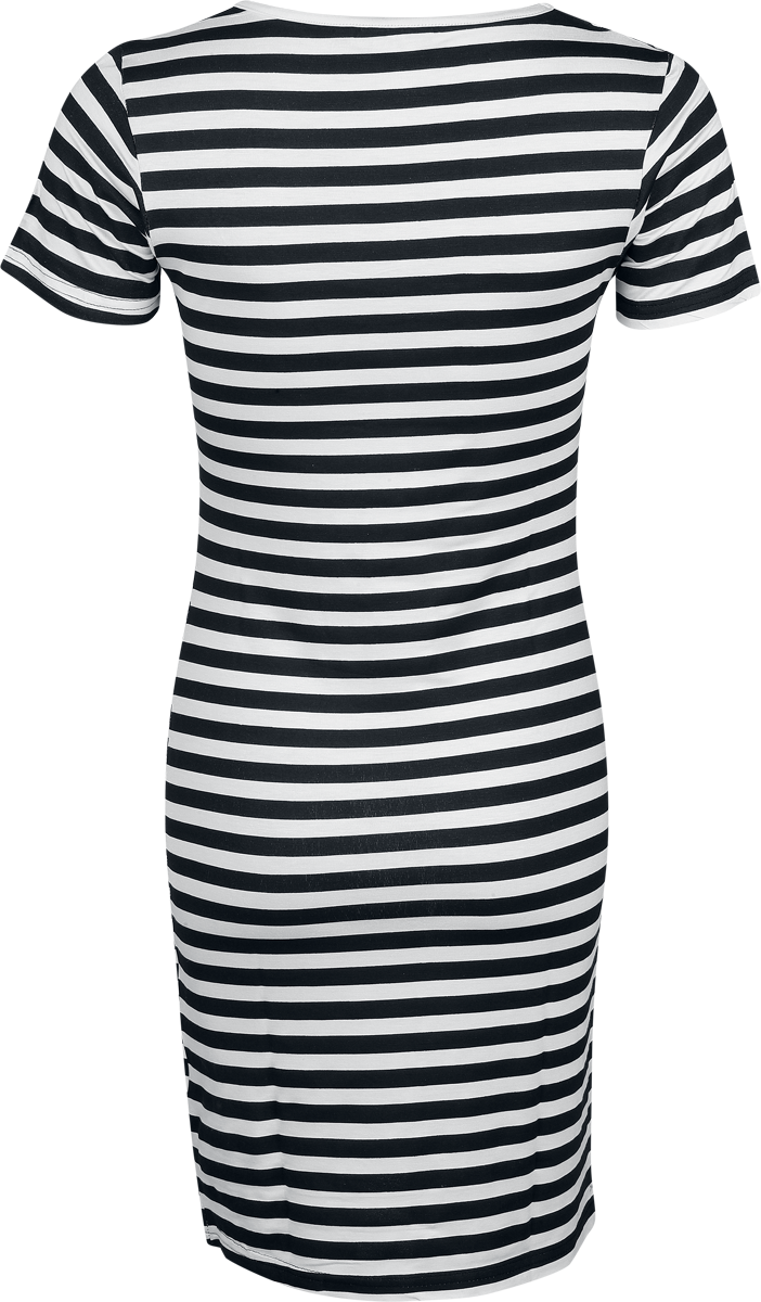 Robe courte  de RED by EMP - S à XXL - pour Femme - noir/blanc - RED by EMP - View 2