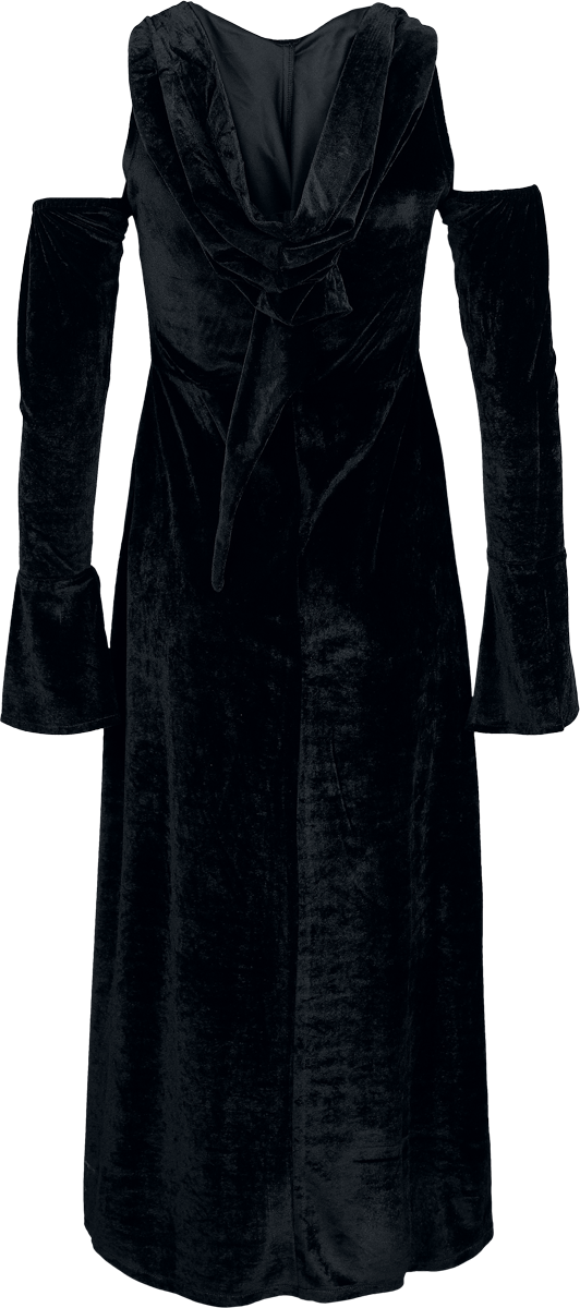 Robe longue Gothic de Gothicana by EMP - Robe à Capuche - S à XXL - pour Femme - noir - Gothicana by EMP - View 2