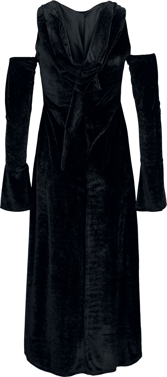 Robe longue Gothic de Gothicana by EMP - Robe à Capuche - S à XXL - pour Femme - noir - Gothicana by EMP - View 2