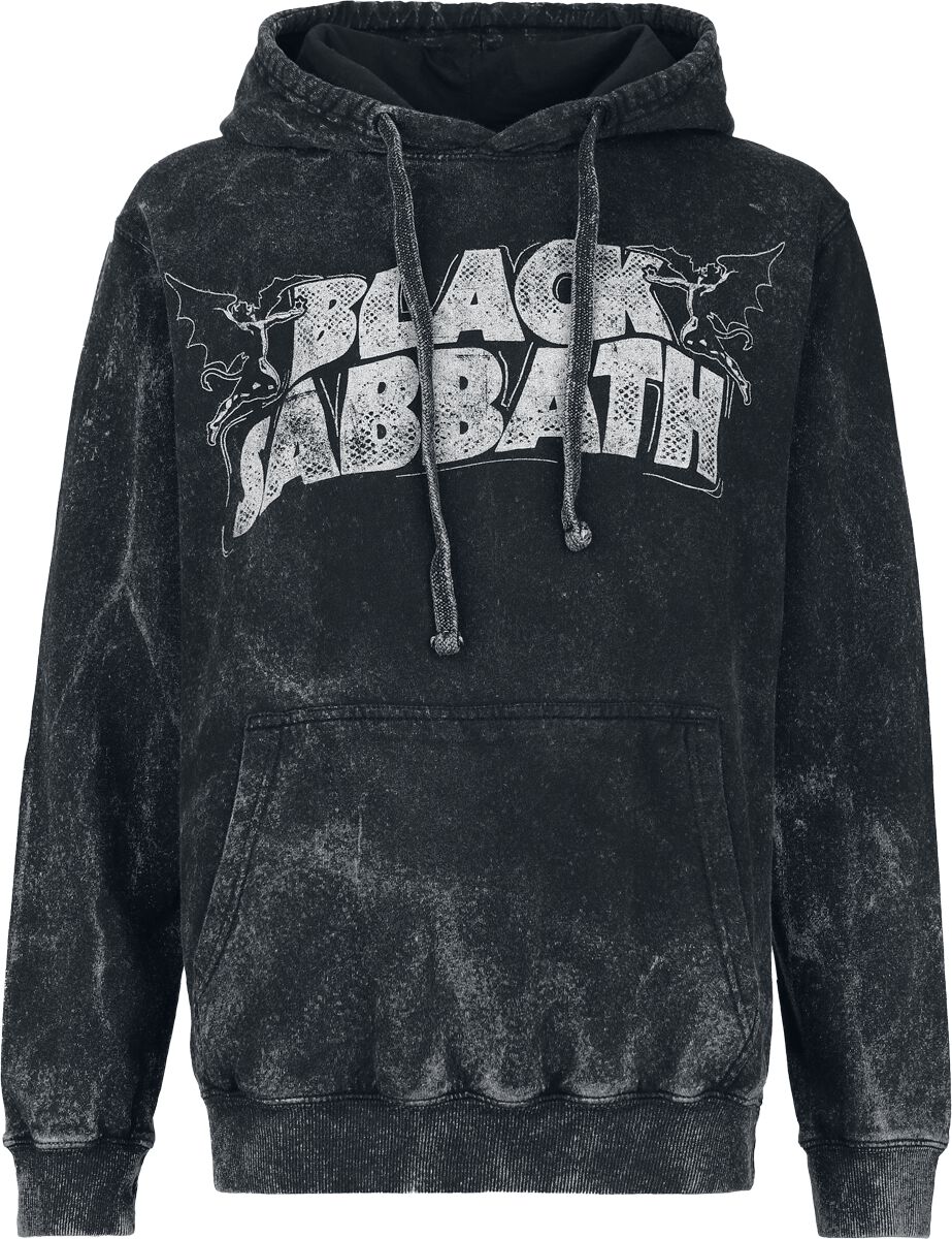 Sweat-shirt à capuche  de Black Sabbath - The End - S à L - pour Femme - anthracite - Black Sabbath