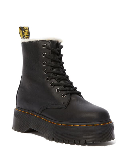 Bottes  de Dr. Martens - Jadon Fl Black Pisa - EU40 à EU45 - pour Unisexe - noir - Dr. Martens