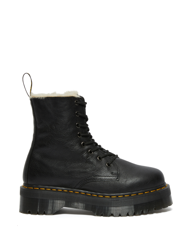 Bottes  de Dr. Martens - Jadon Fl Black Pisa - EU40 à EU45 - pour Unisexe - noir - Dr. Martens - View 2