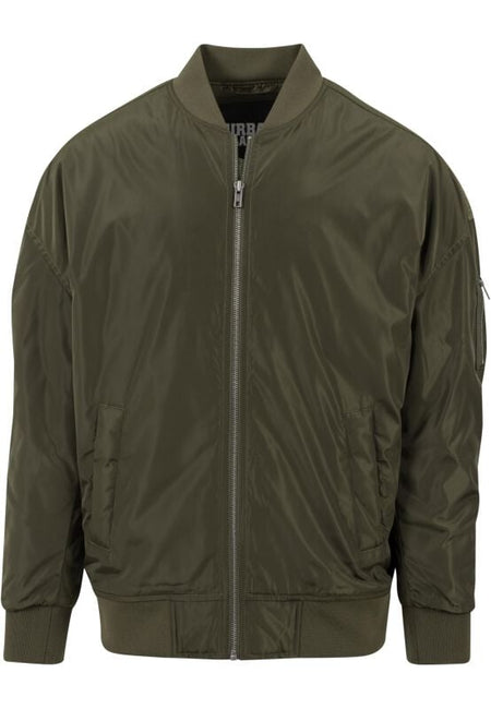 Bomber  de Urban Classics - Light Camo Bomber Jacket - S à M - pour Homme - olive - Urban Classics