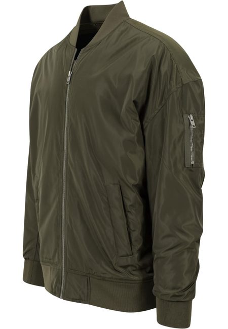 Bomber  de Urban Classics - Light Camo Bomber Jacket - S à M - pour Homme - olive - Urban Classics - View 2
