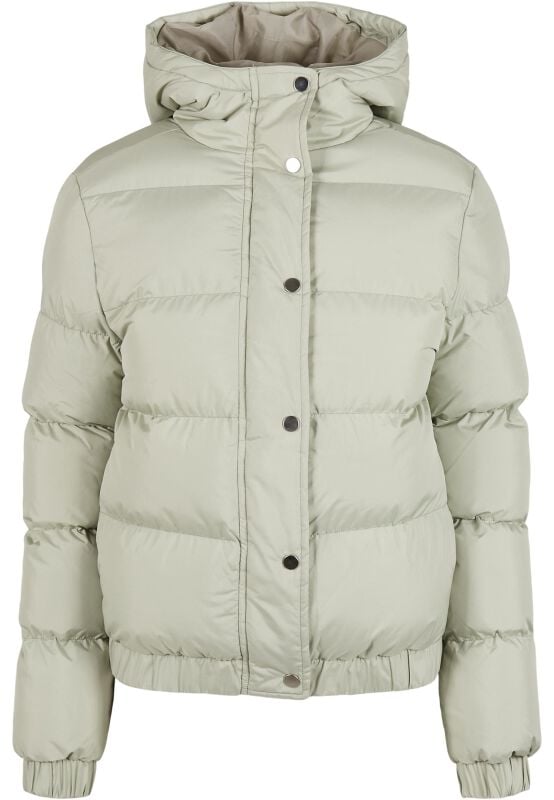 Veste d'hiver  de Urban Classics - Ladies Hooded Puffer Jacket - S à XL - pour Femme - menthe - Urban Classics