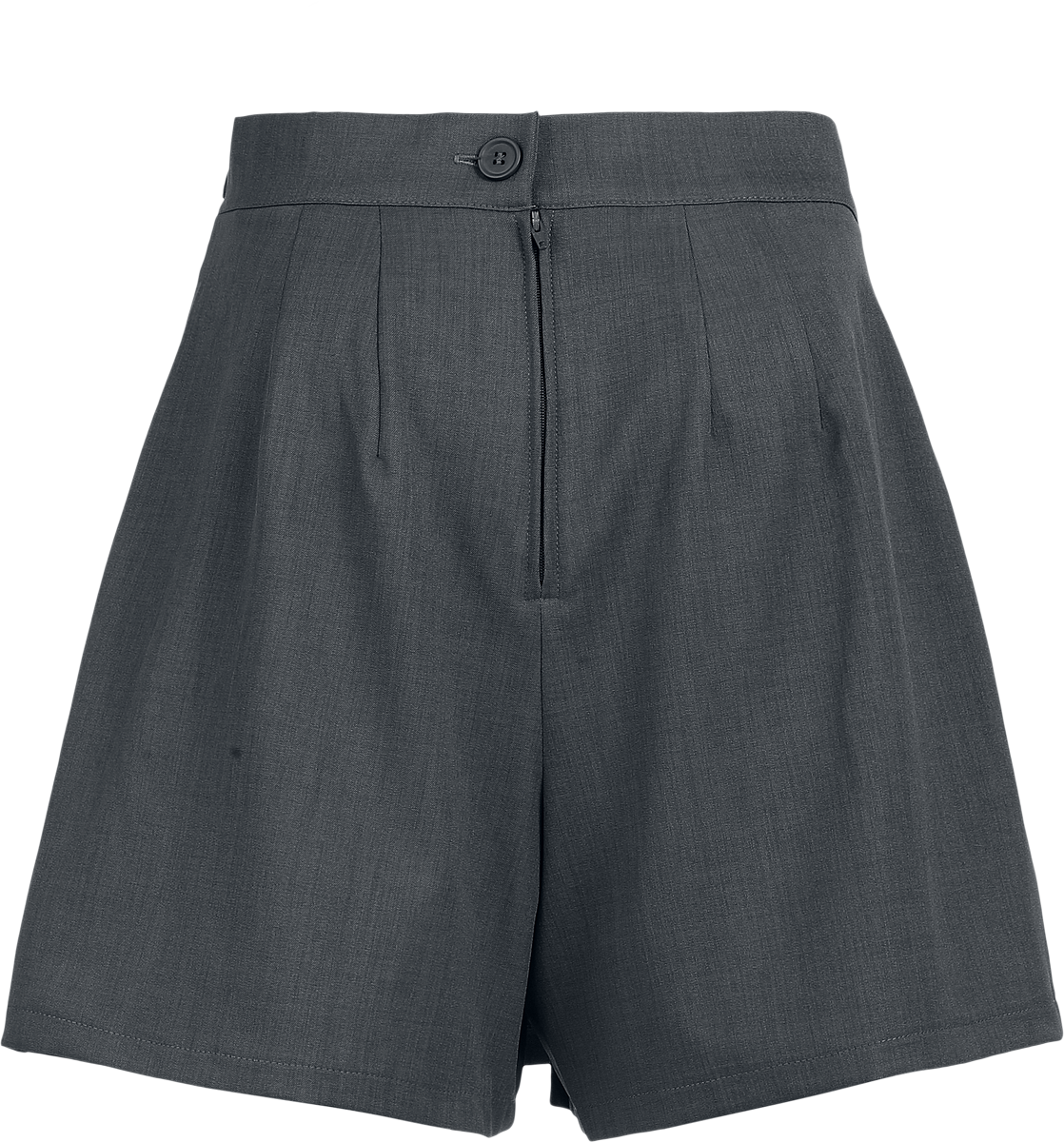 Short Rockabilly de Hell Bunny - Traxler - Skort (Jupe Short) - XS à S - pour Femme - gris - hell bunny - View 2
