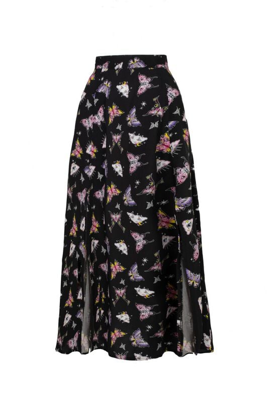 Jupe longue  de Hell Bunny - Kocho Skirt - XS à 4XL - pour Femme - multicolore - hell bunny