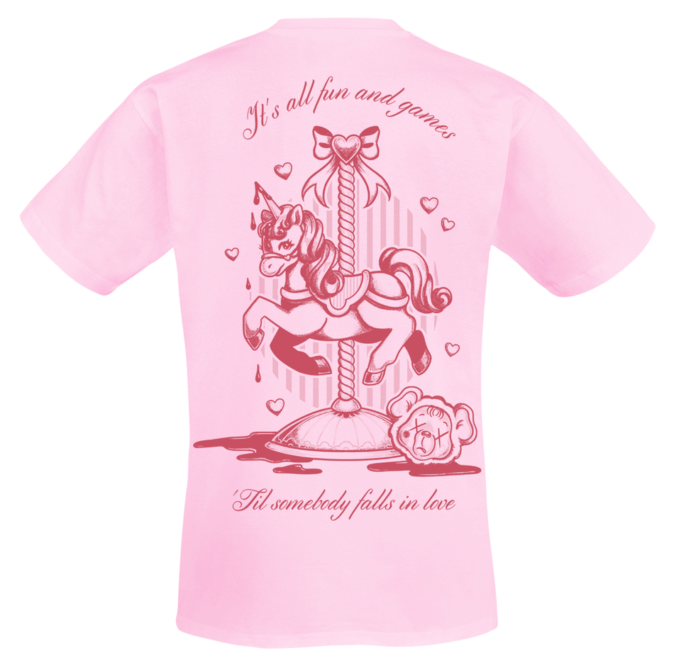 T-Shirt Manches courtes  de Martinez, Melanie - Fun & Games - S à XXL - pour Homme - rose clair - Martinez, Melanie - View 2