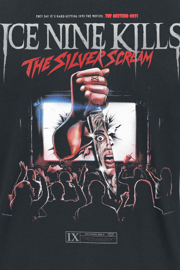 T-Shirt Manches courtes  de Ice Nine Kills - Silver Screen - S à 4XL - pour Homme - noir - Ice Nine Kills - View 2