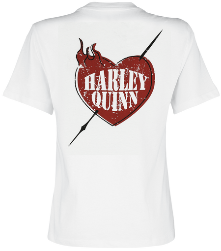 T-Shirt Manches courtes  de Batman - Harley Quinn - S à XXL - pour Femme - blanc - Batman - View 2