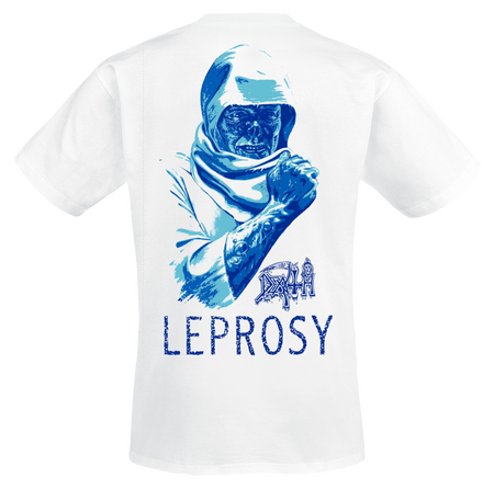 T-Shirt Manches courtes  de Death - Leprosy Posterized - S à XXL - pour Homme - blanc - Death - View 2