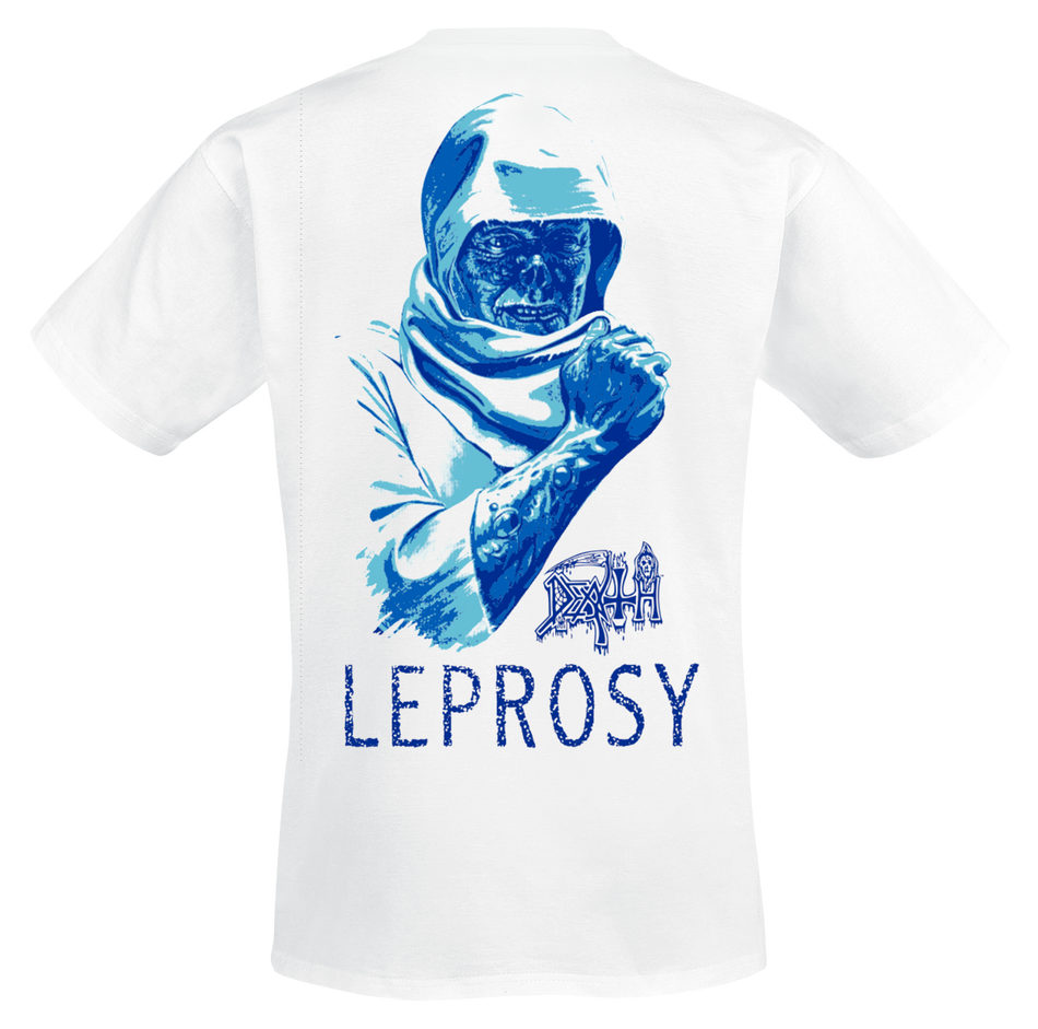 T-Shirt Manches courtes  de Death - Leprosy Posterized - S à XXL - pour Homme - blanc - Death - View 2