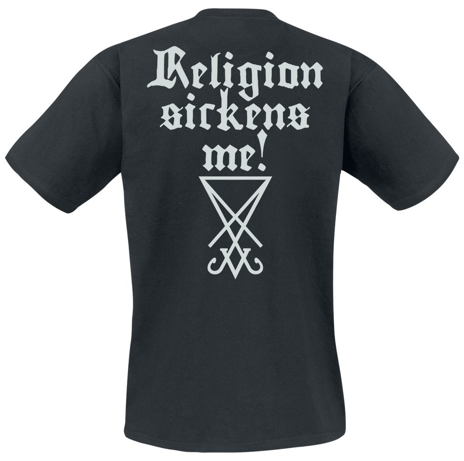T-Shirt Manches courtes  de Dimmu Borgir - In sorte diaboli - S à 3XL - pour Homme - noir - Dimmu Borgir - View 2