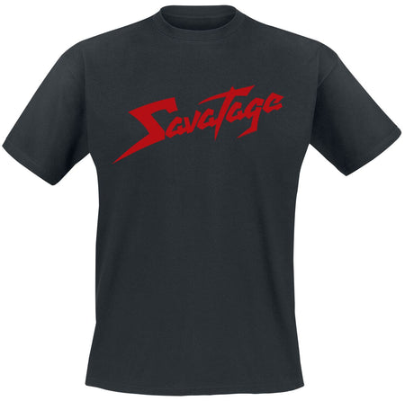 T-Shirt Manches courtes  de Savatage - Red Logo - S à XXL - pour Homme - noir - Savatage
