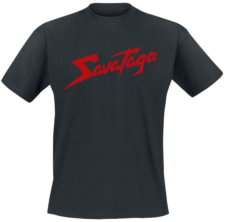 T-Shirt Manches courtes  de Savatage - Red Logo - S à XXL - pour Homme - noir - Savatage