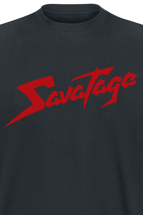 T-Shirt Manches courtes  de Savatage - Red Logo - S à XXL - pour Homme - noir - Savatage - View 2
