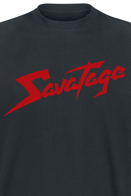 T-Shirt Manches courtes  de Savatage - Red Logo - S à XXL - pour Homme - noir - Savatage - View 2