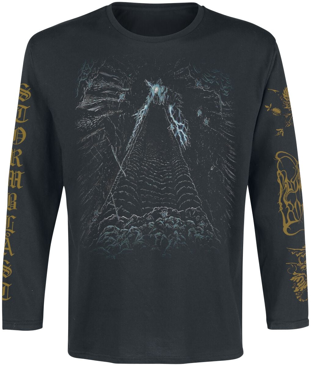 T-shirt manches longues  de Dimmu Borgir - Stormblast - S à M - pour Homme - noir - Dimmu Borgir